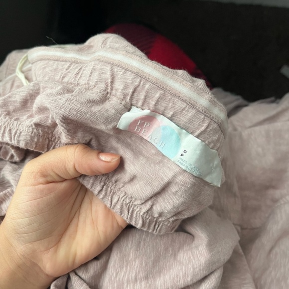 FP Beach x Free People Rhone Sleeveless High Low Flowy Mauve Dress Small - Picture 7 of 10